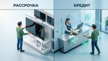 Чем отличается рассрочка от кредита